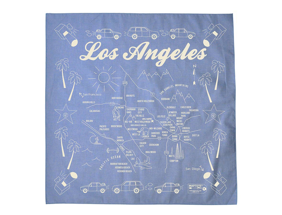 Los Angeles Bandana Chambray