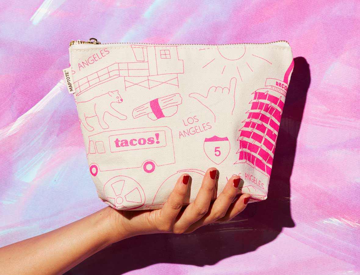 Los Angeles Makeup Pouch