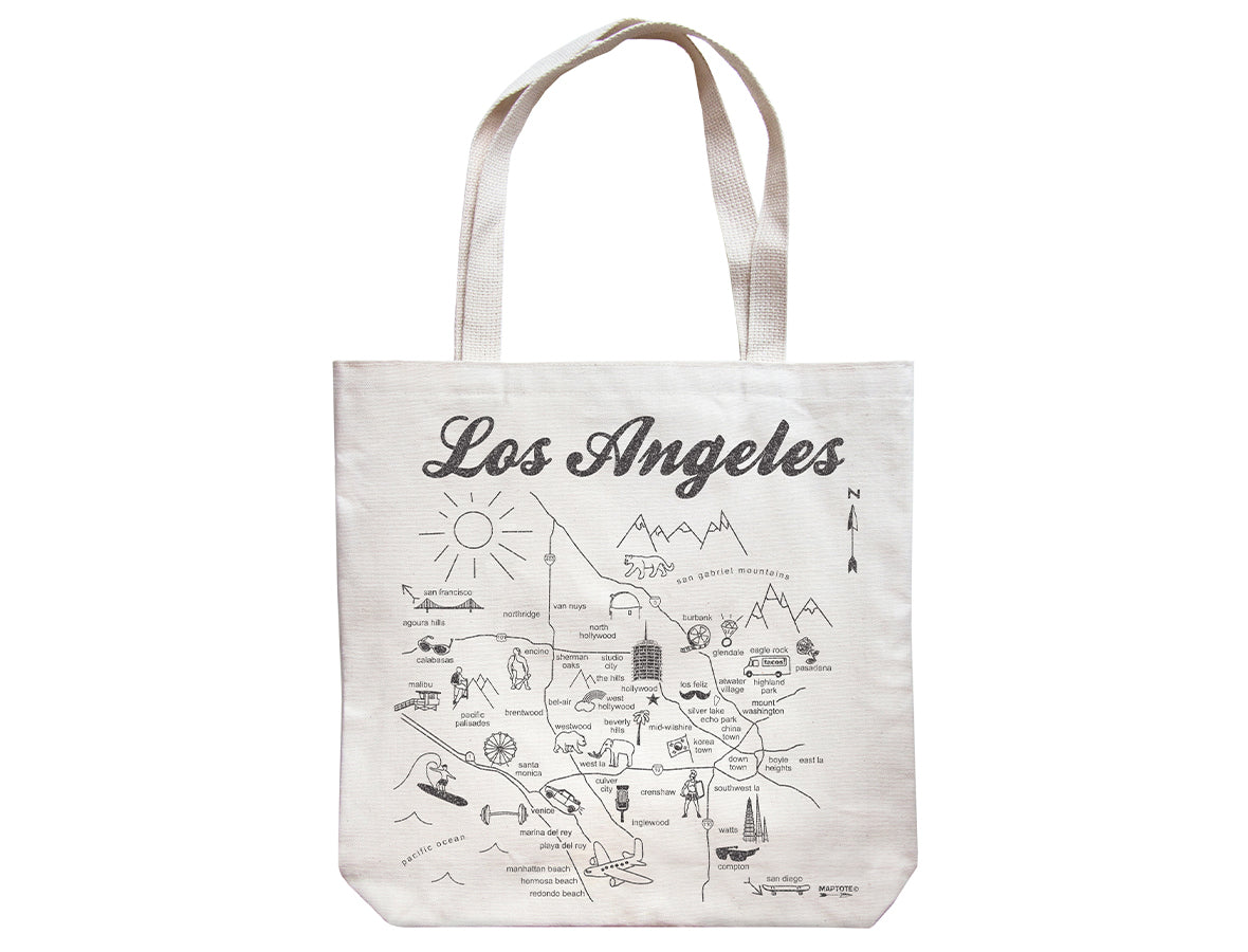 Los Angeles Metallic Market Tote