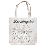 Los Angeles Metallic Market Tote