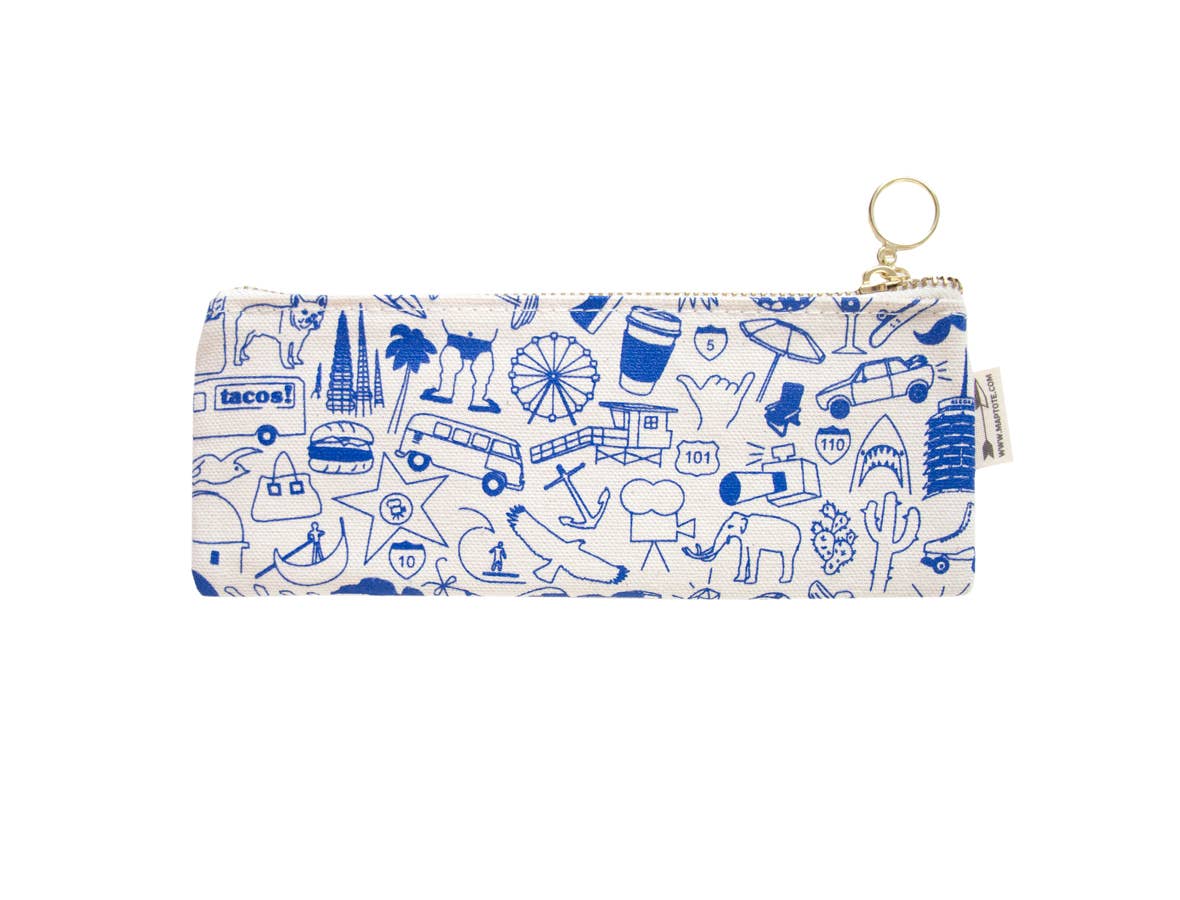 Los Angeles Pencil Pouch