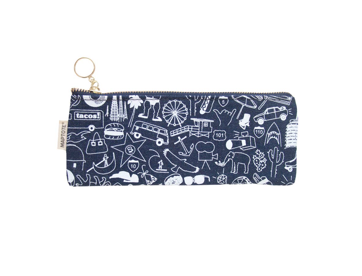 Los Angeles Pencil Pouch