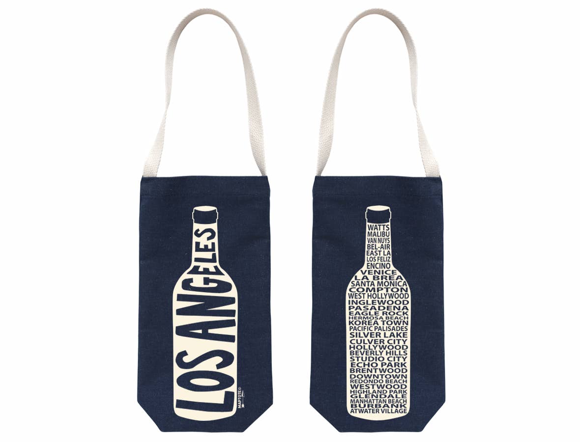 Los Angeles Single Wine Totes