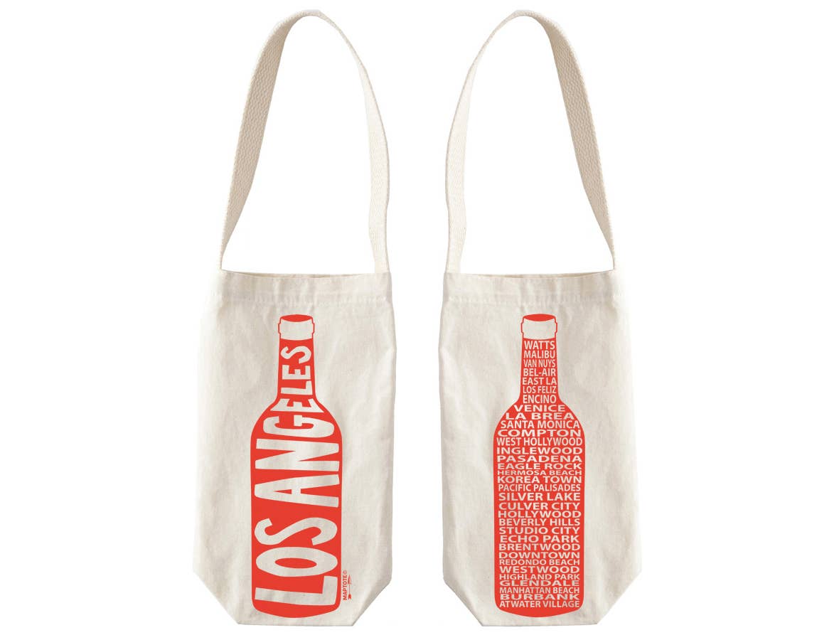 Los Angeles Single Wine Totes