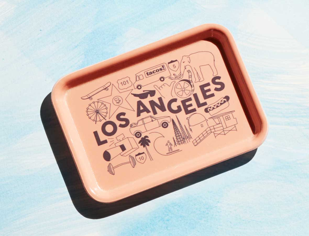 Los Angeles Small Tray