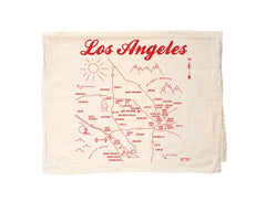 Los Angeles Tea Towel