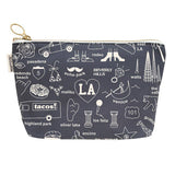 Los Angeles Zipped Pouch