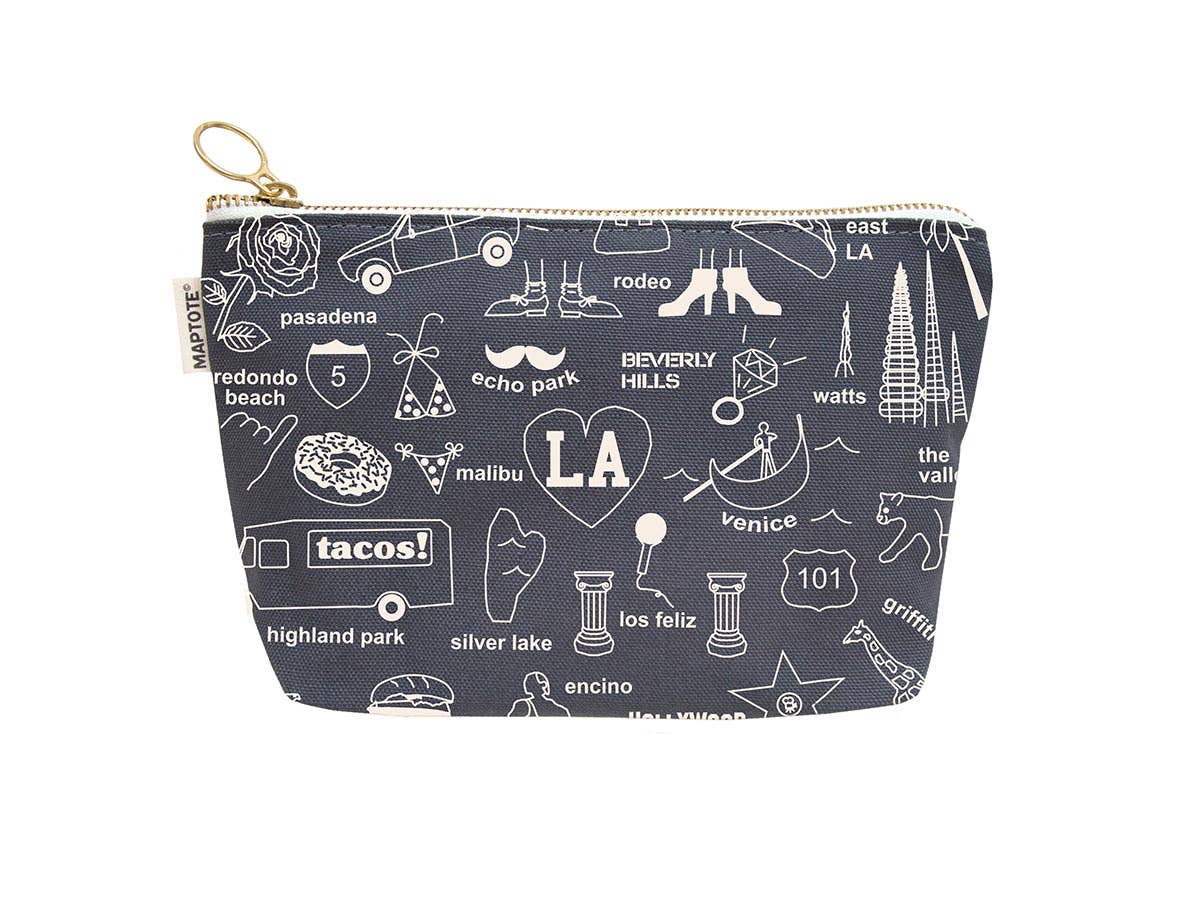 Los Angeles Zipped Pouch