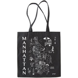 Manhattan Black Everyday Tote