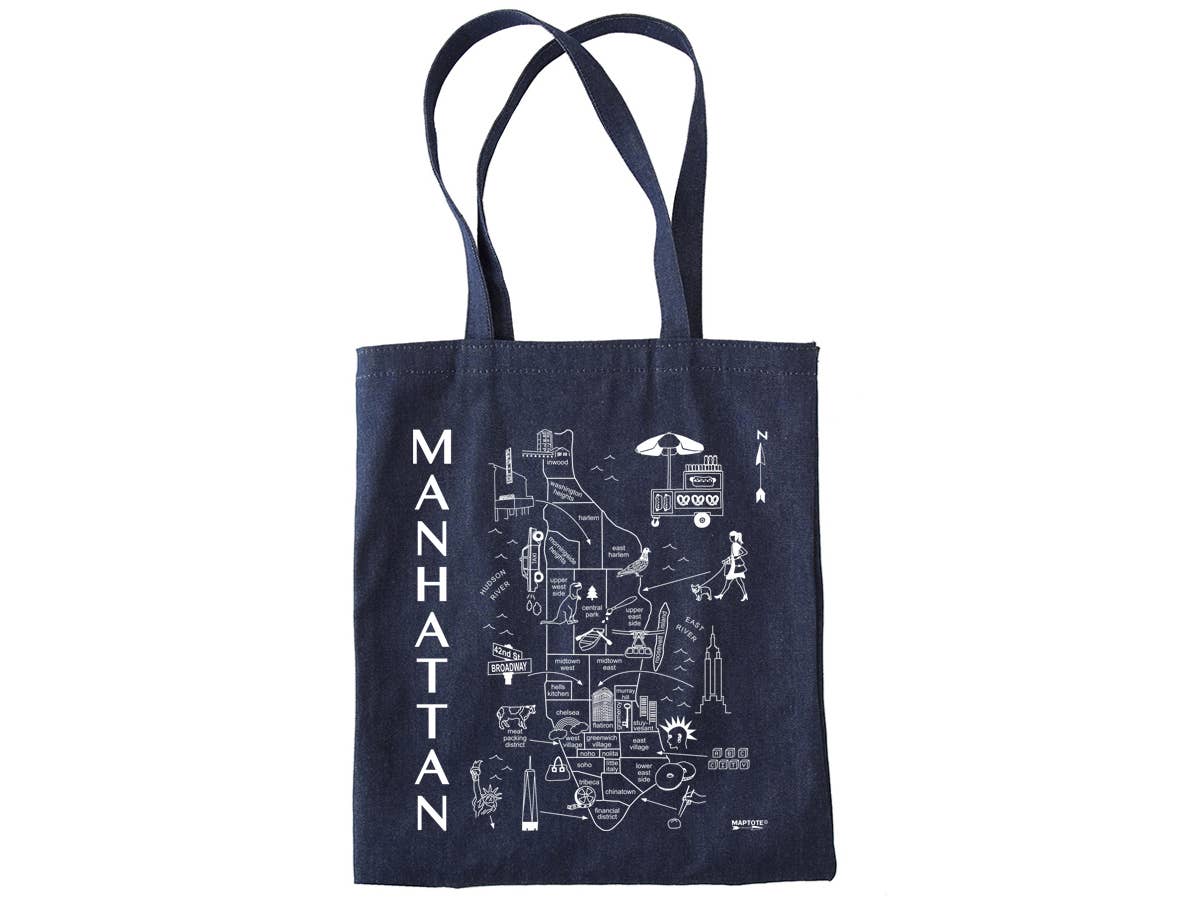 Manhattan Denim Tote