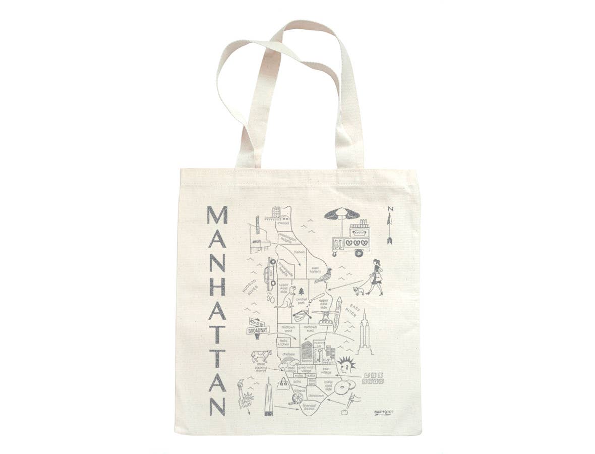 Manhattan Metallic Grocery Tote