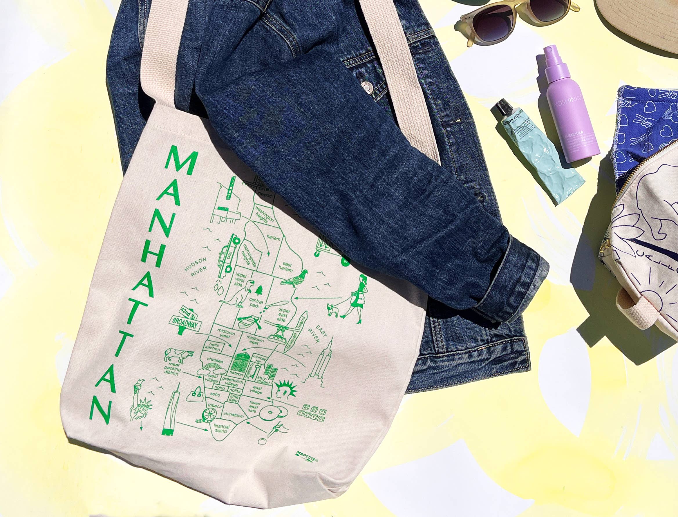 Manhattan Natural Hobo Tote