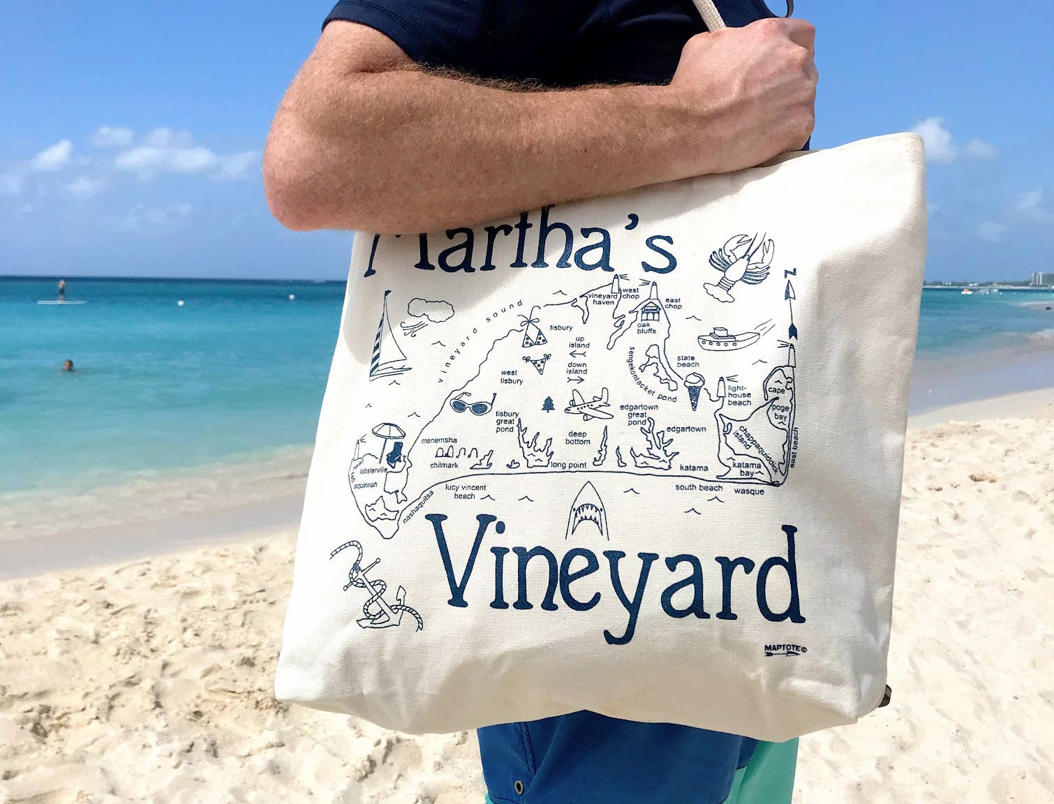 Martha's Vineyard Beach Tote