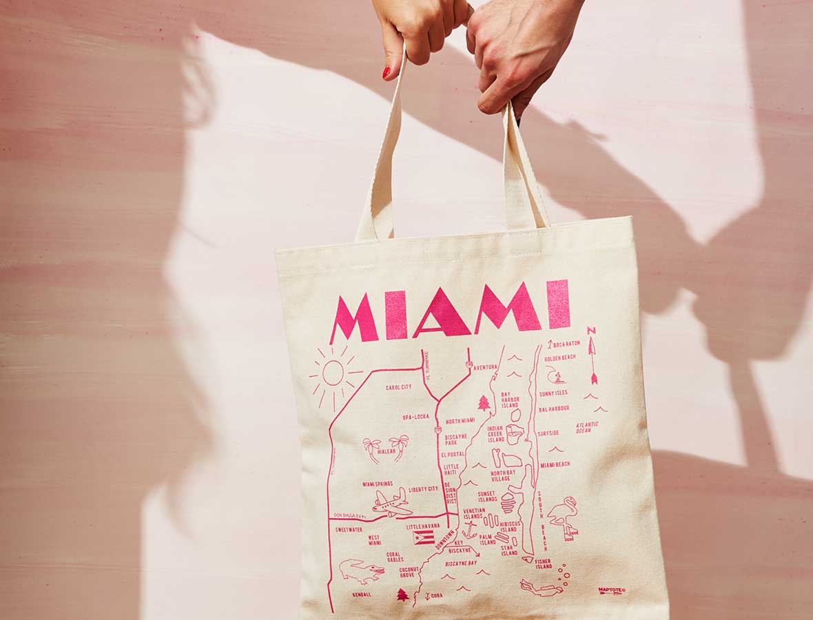 Miami Grocery Tote