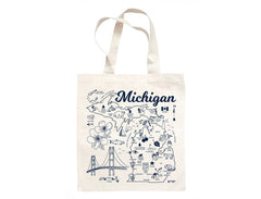 Michigan Grocery Tote