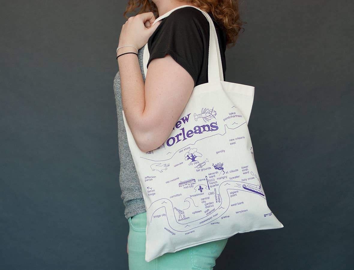 New Orleans Grocery Tote