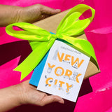 New York City Font Greeting Card