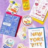 New York City Font Greeting Card