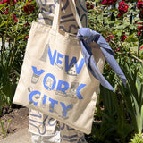 New York City Font Grocery Tote