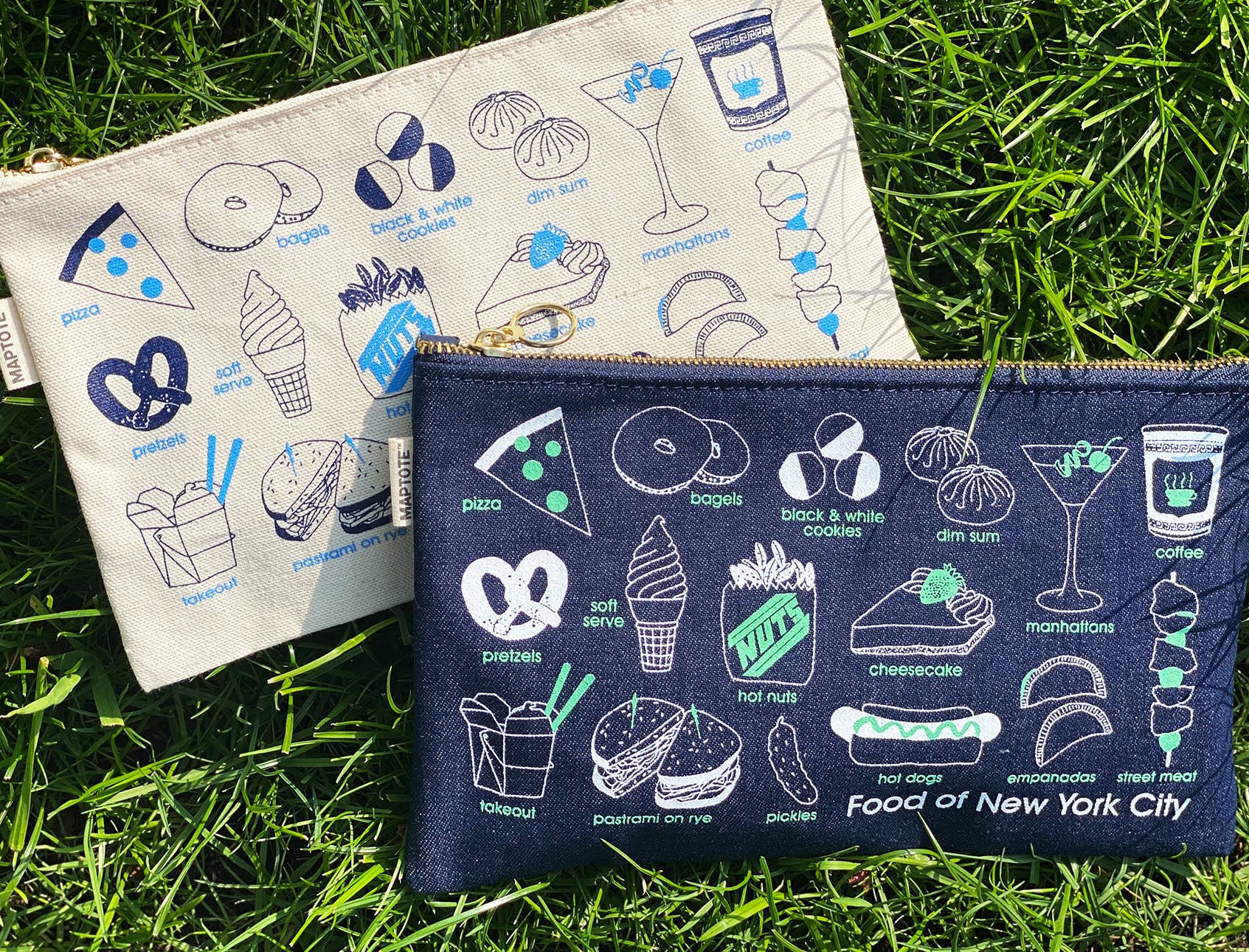 New York City Foodie Slim Pouch