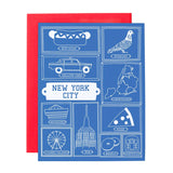 New York City Frames Greeting Card