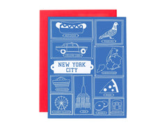 New York City Frames Greeting Card