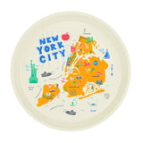 New York City Round Tray