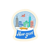 New York City Snowglobe Sticker