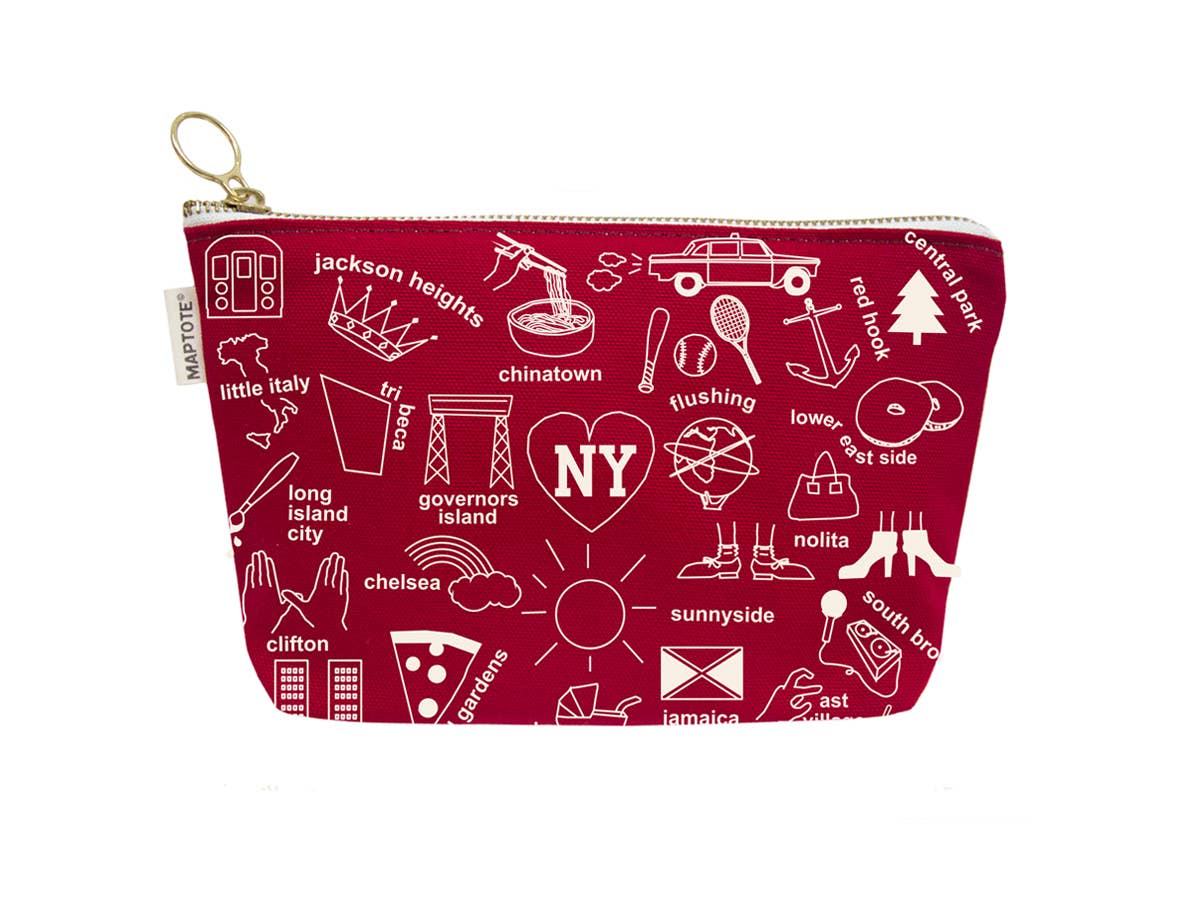 New York City Zipped Pouch