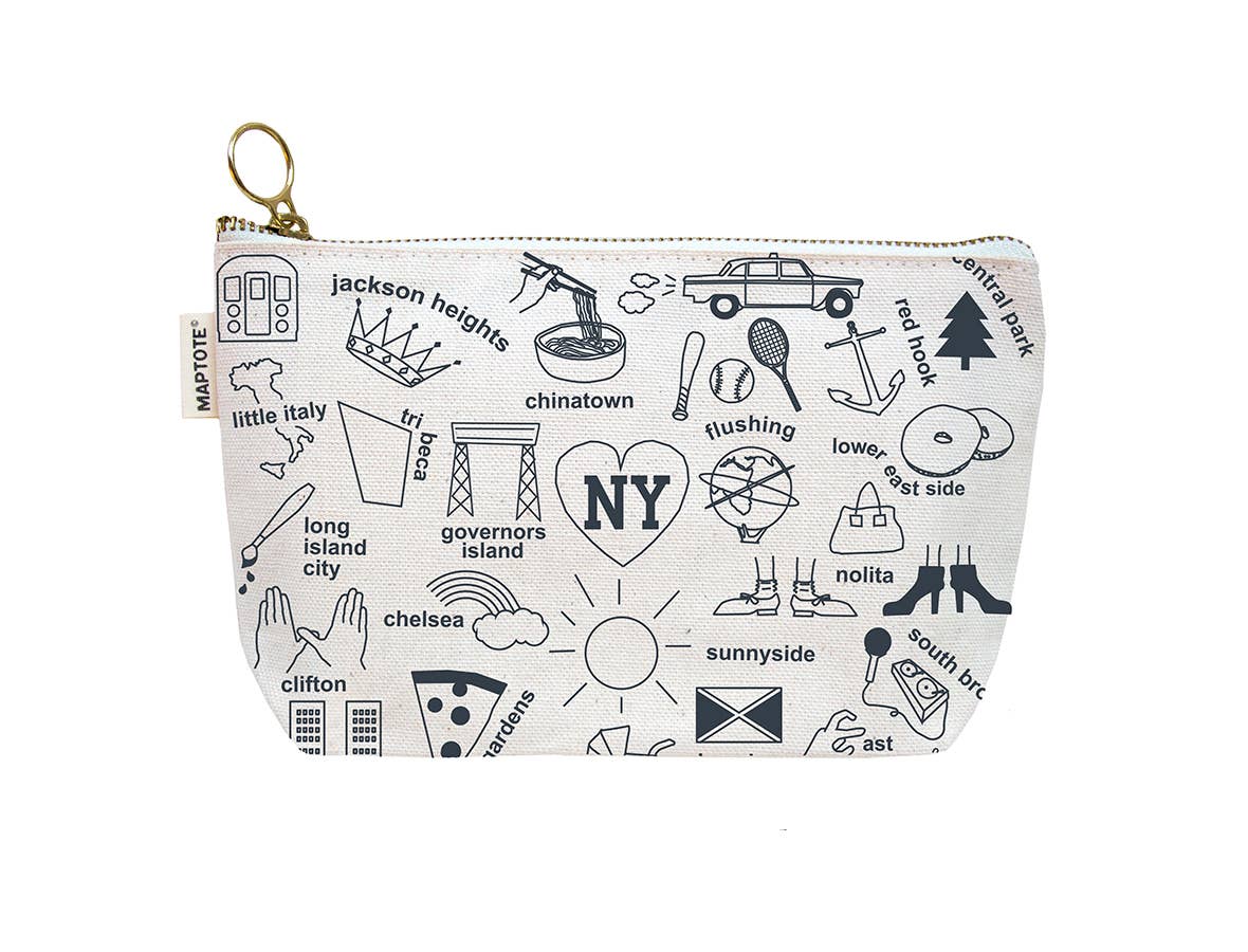 New York City Zipped Pouch