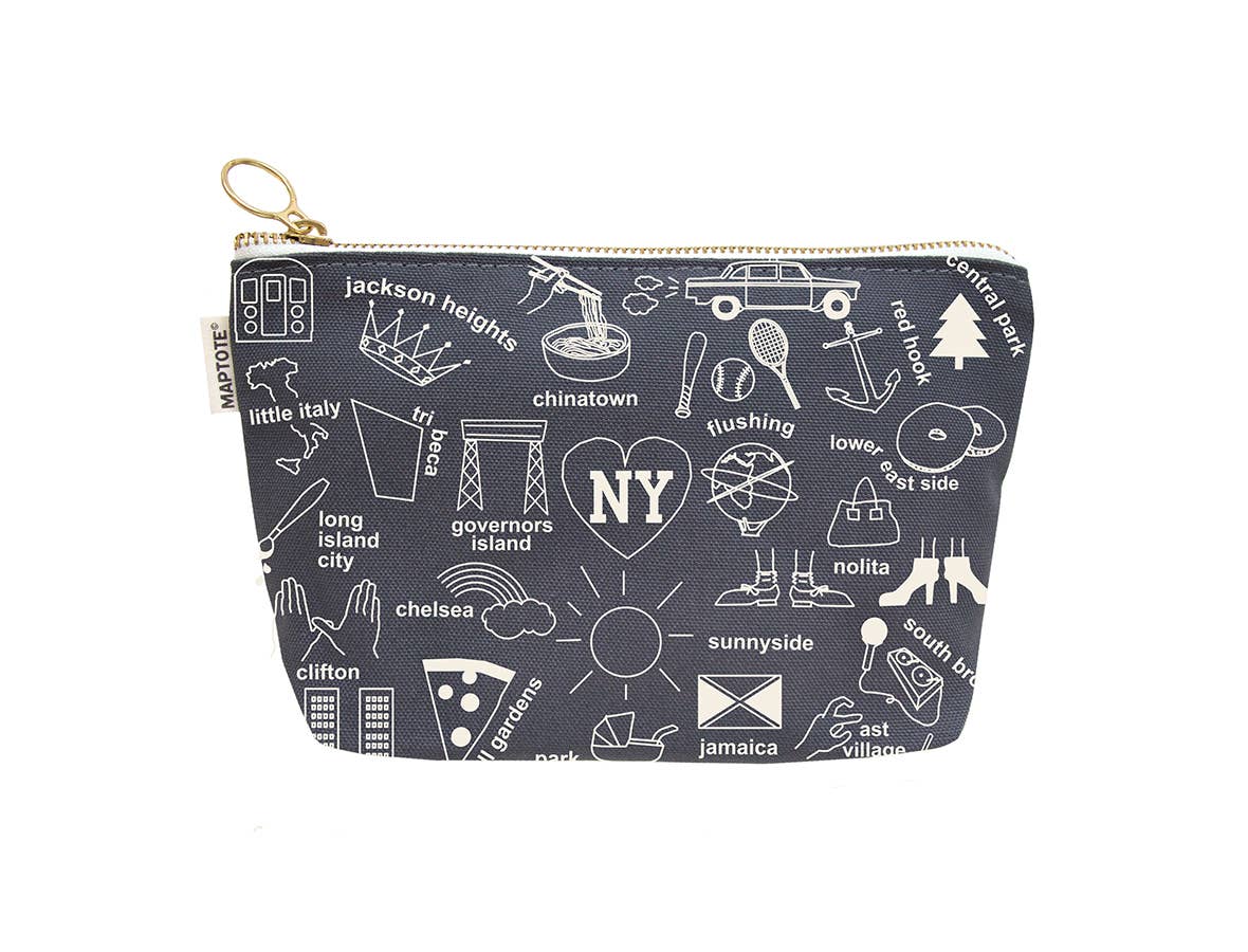 New York City Zipped Pouch