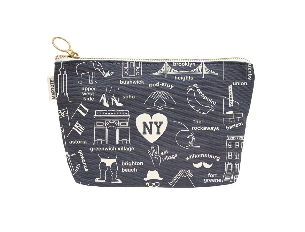 New York City Zipped Pouch