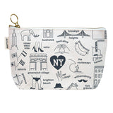 New York City Zipped Pouch