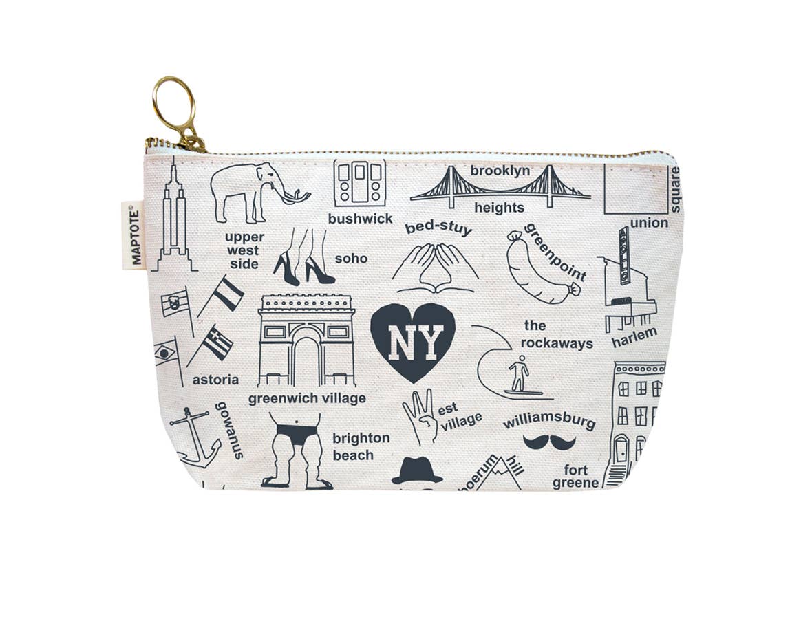 New York City Zipped Pouch