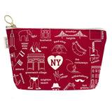 New York City Zipped Pouch