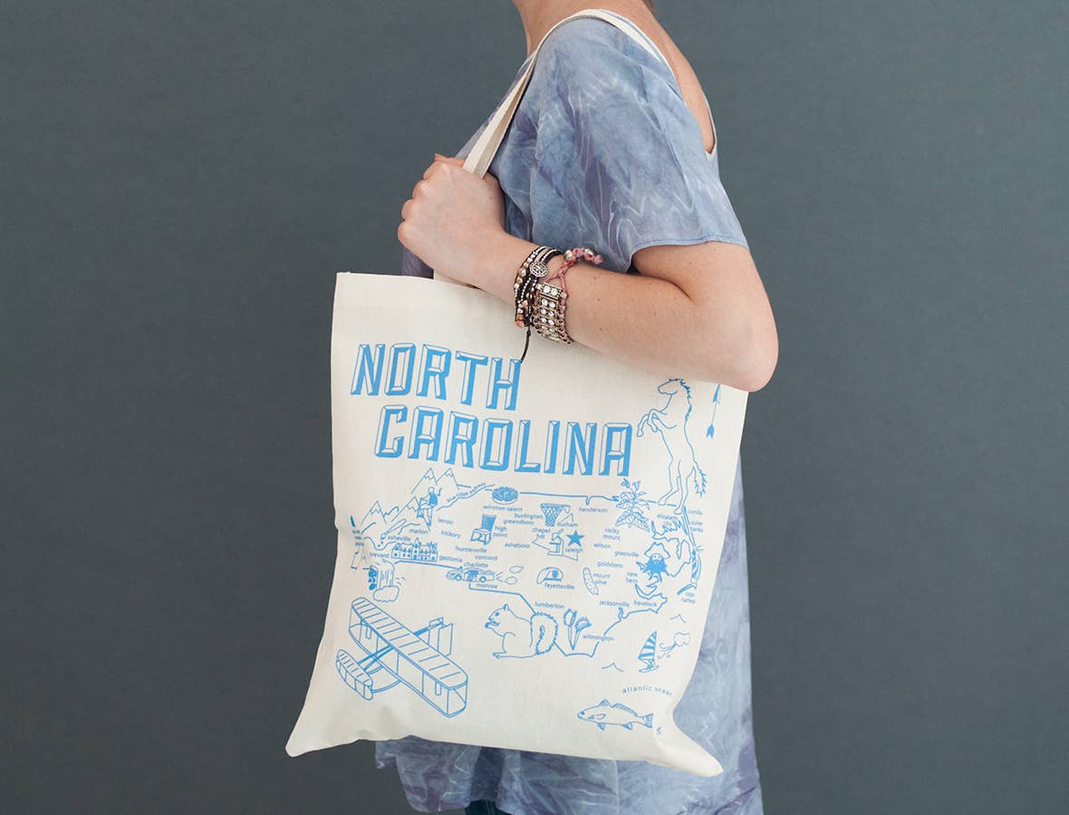 North Carolina Grocery Tote