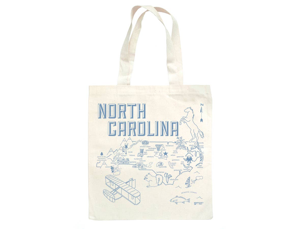 North Carolina Grocery Tote