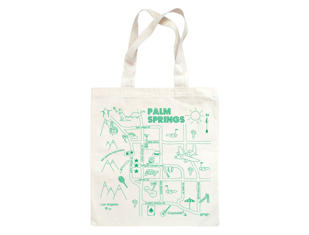 Palm Springs Grocery Tote