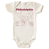 Philadelphia Baby One-Piece