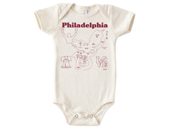 Philadelphia Baby One-Piece