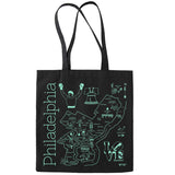 Philadelphia Black Everyday Tote