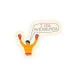 Philadelphia Boxing Champ Sticker