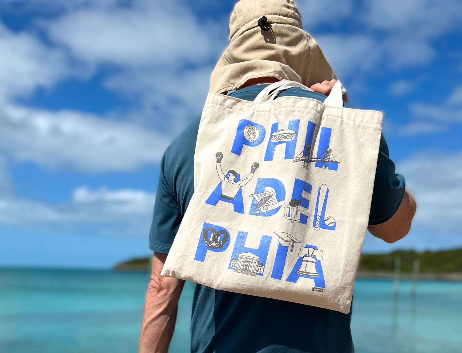 Philadelphia Font Grocery Tote