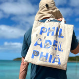 Philadelphia Font Grocery Tote