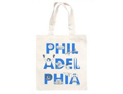 Philadelphia Font Grocery Tote