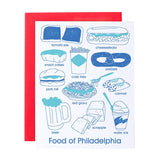 Philadelphia Foodie Greeting Card