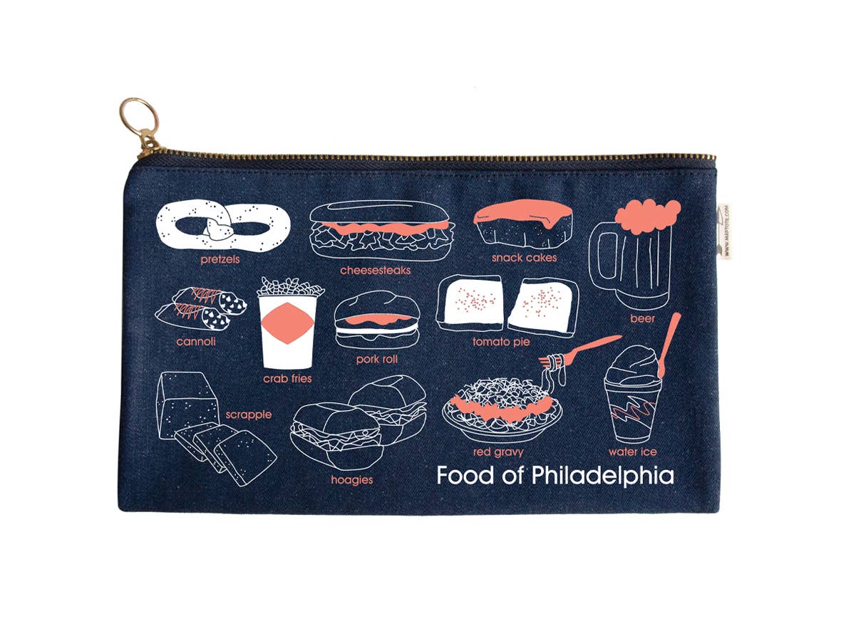 Philadelphia Foodie Slim Pouch