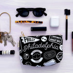 Philadelphia Pins & Patches Zipped Pouch
