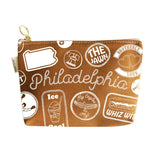 Philadelphia Pins & Patches Zipped Pouch