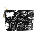 Philadelphia Pins & Patches Zipped Pouch